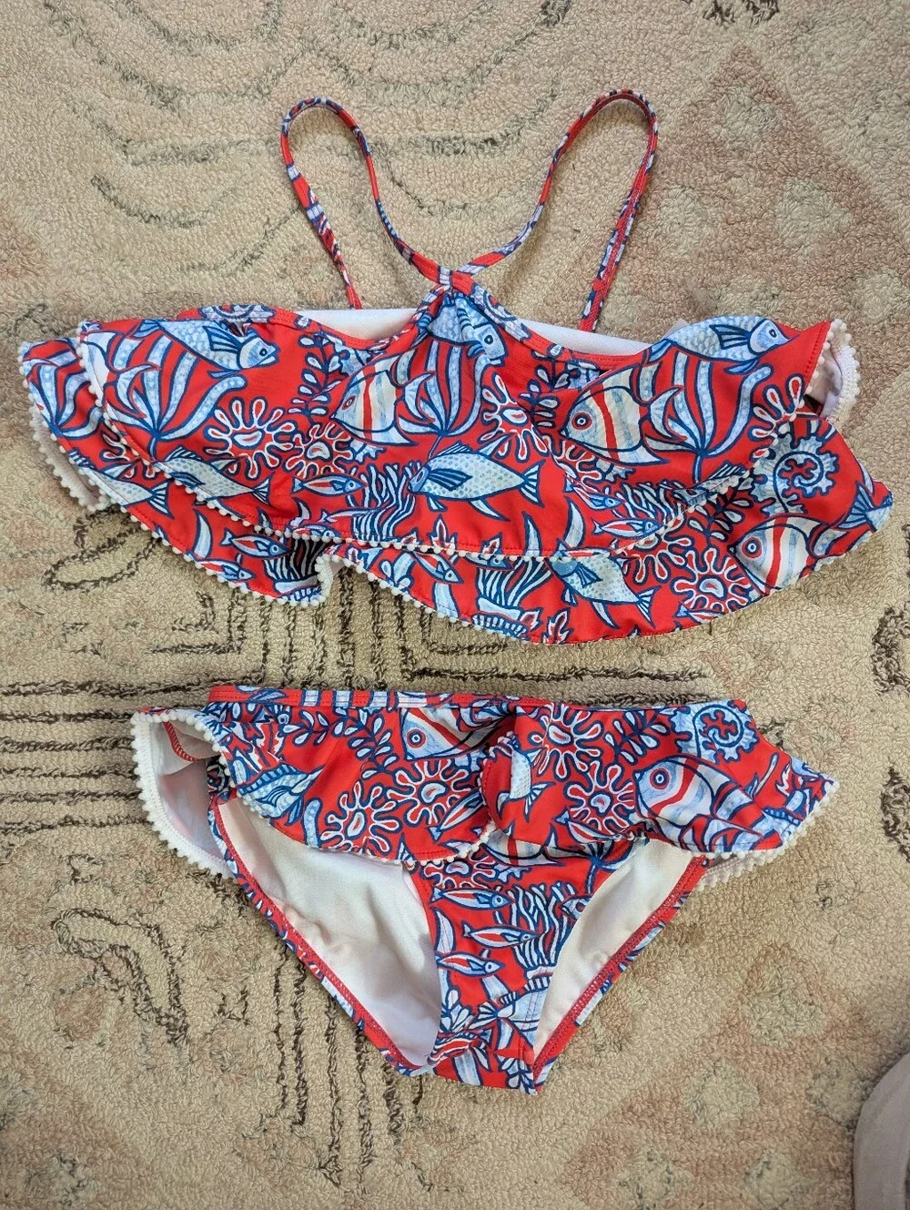 Janie + Jack Fish Bikini - Size 10 Kids - Excellent Condition
